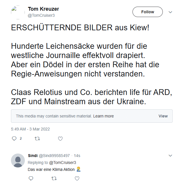 Screenshot Twitter (Beitrag wurde mittlerweile gelöscht) (hier archiviert)