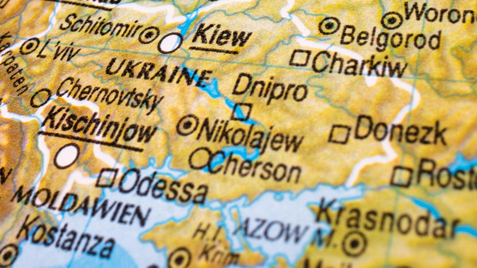Interaktive Karte zeigt Vorgänge im Ukraine-Krieg / Artikelbild: Unsplash