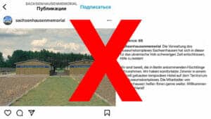 Keine Unterkünfte für ukrainische Geflüchtete in der KZ-Gedenkstätte Sachsenhausen!