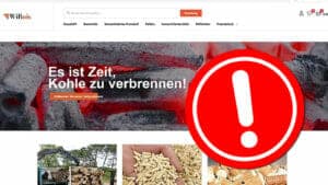 Fake-Shop für Pellets und Brennholz kontaktiert Kund:innen auf WhatsApp