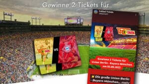 Fake-Gewinnspiel: 2 Tickets für Union Berlin – Bayern München