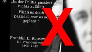 Franklin D. Roosevelt – „In der Politik passiert nichts zufällig“