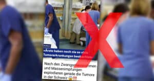 Tumorerkrankungen in der Schweiz: SharePic sorgt unbegründet für Impfaufregung!