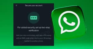 WhatsApp: „Sichere deinen Account“