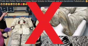 Der Astronauten-Schuhabdruck  – Kein Beweis für Mond-Fake!