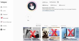 Instagram: Neue Webseite und planbare Posts