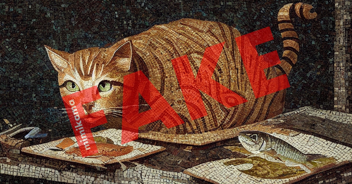 Katzen von Pompeji: Sind die Mosaike echt?