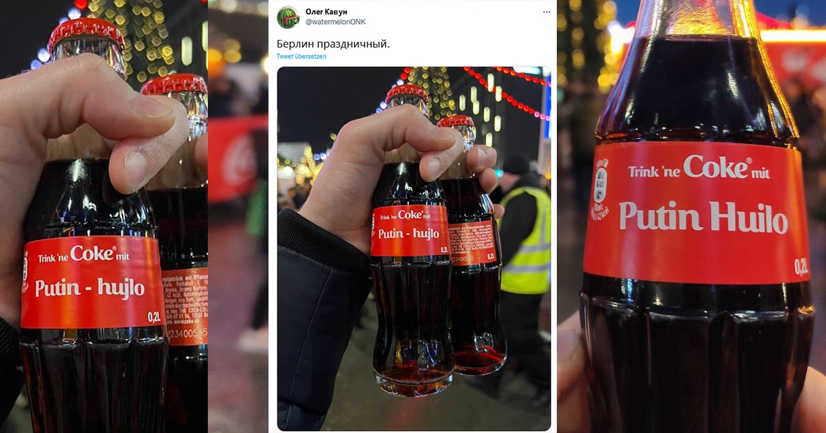 Trink eine Cola mit „Putin Huilo“ – Echt jetzt?