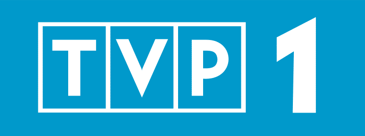 Wettervorhersage-Propaganda: TVP1 Logo