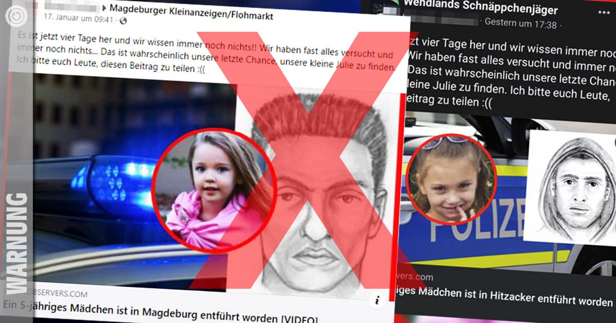 Facebook-Falle: Entführtes Mädchen