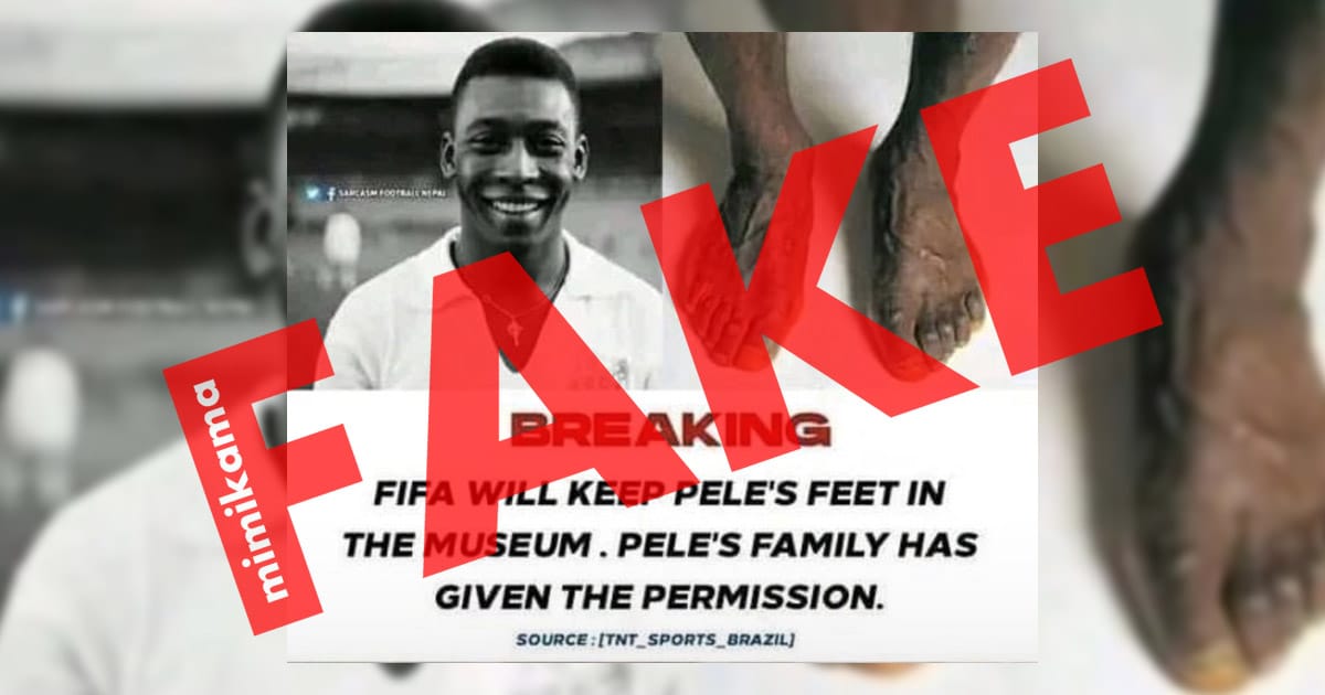 Pelé: FIFA stellt seine Füße nicht in Museum aus