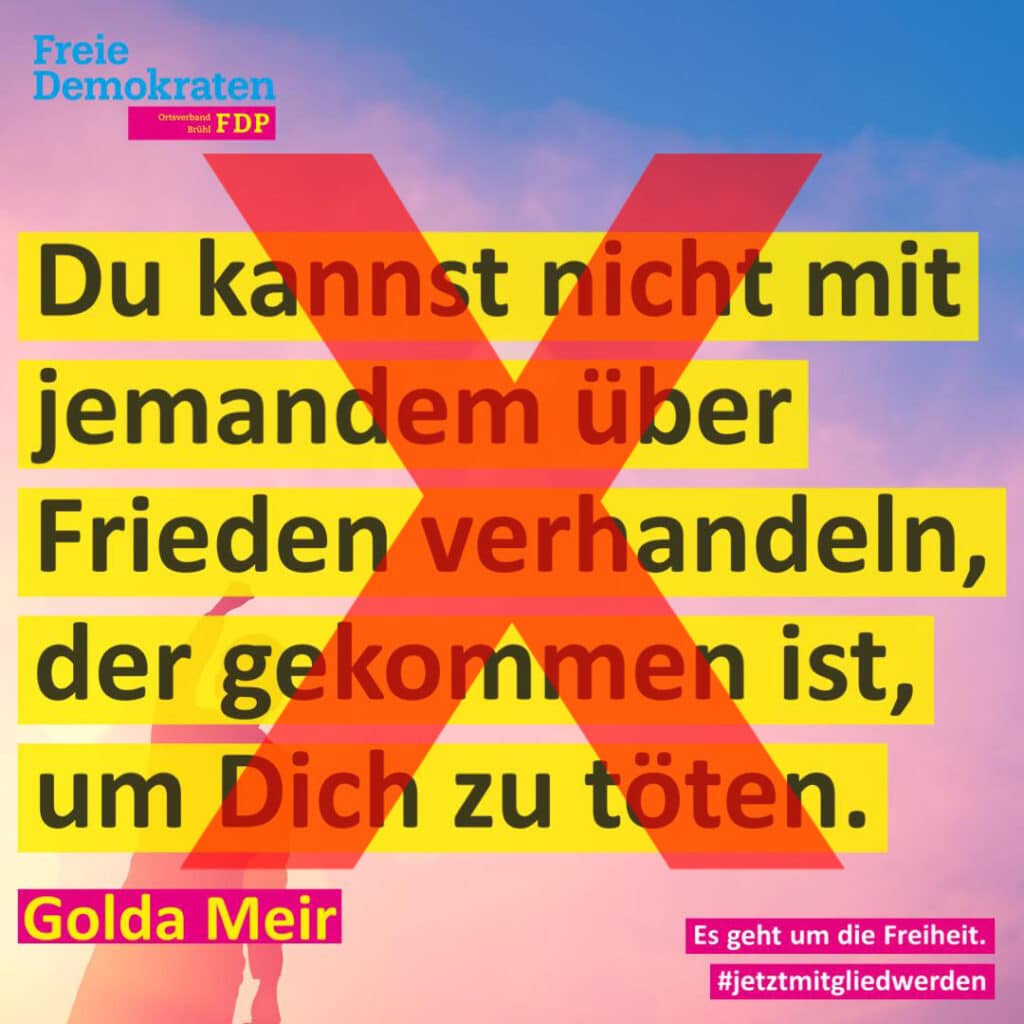 FDP Golda Meir