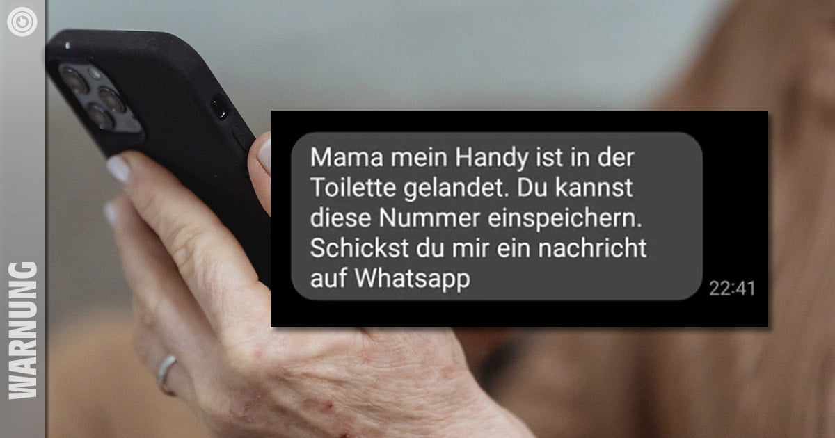 Handy im Klo: „Hallo Mama“ 2.0