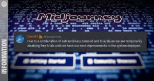 Midjourney: Image AI is currently no longer available for free
