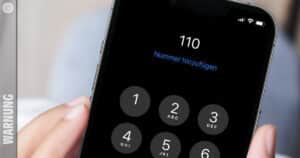Scammers demand to dial “110” – police warn of fraudulent calls