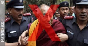 Dalai Lama wurde nicht verhaftet