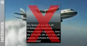 „Genozid aus der Luft“ zeigt Löschflugzeug