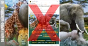 Tiergarten Schönbrunn in Wien warnt vor Fake-Gewinnspiel auf Facebook