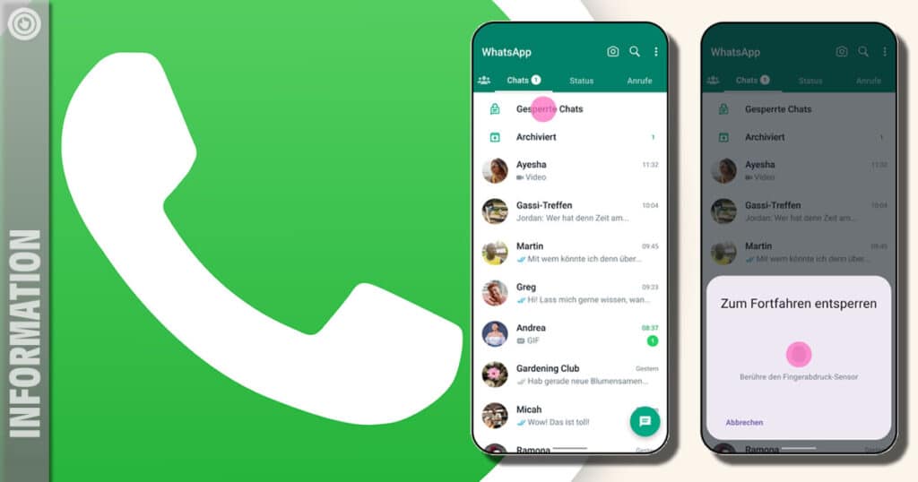 WhatsApp Chatsperre: Mehr Privatsphäre für deine persönlichen Unterhaltungen