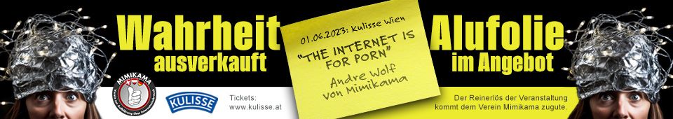 The internet is for porn! Ein Infotainment- und Edutainmentabend