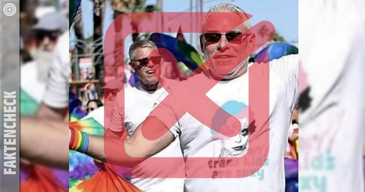 Faktencheck: "Trans Kids are Sexy" T-Shirt bei Pride Parade - Eine gezielte Falschdarstellung