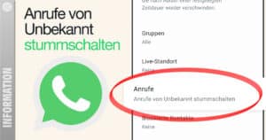 WhatsApp NEU: Anrufe von Unbekannten stummschalten und Datenschutz-Check