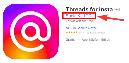 Threads im Fadenkreuz: Tückische Fake-Apps im Rampenlicht