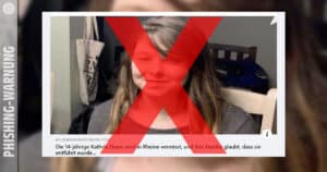 Facebook-Betrug mit Foto eines vermissten Mädchens