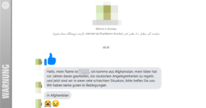 Vorsicht, Nachricht aus Afghanistan: Wenn Hilfeersuchen auf Facebook zur Falle wird!