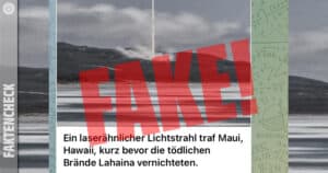 Mythos Maui: Laserstrahl oder Raketenstart? Der Faktencheck zum virulenten Bild!