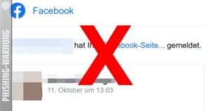 Fake Facebook-E-Mail: „Ihr Profil wurde gemeldet“