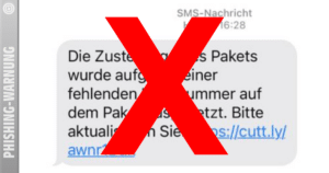 Die SMS-Falle mit der „fehlenden Hausnummer“ – ein neuer Phishing-Versuch!