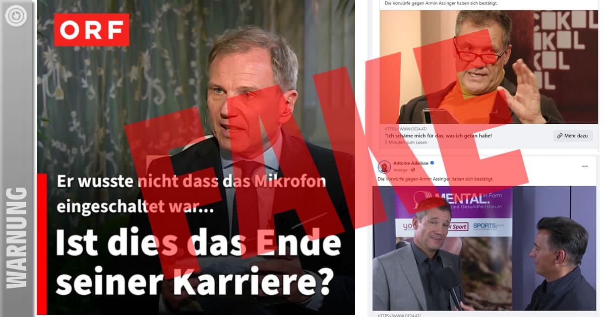 Fake Werbung mit Promis: Die Wahrheit hinter 'Armin Assinger' und 'Armin Wolf'