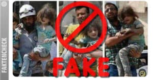 Image of the Aleppo girl misused as a symbol