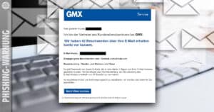 Betrugsalarm: GMX und Web.de-Nutzer im Visier von Cyberkriminellen!