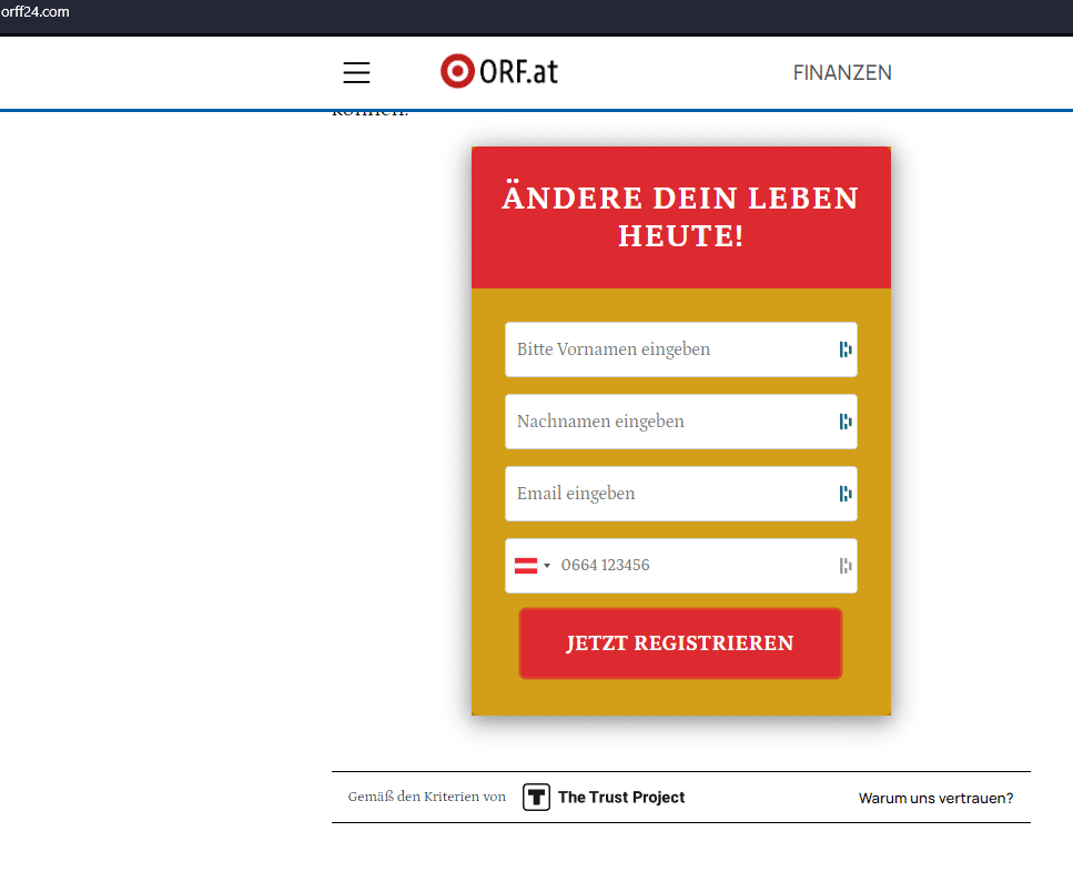 Fake-Werbung mit Promis: die Wahrheit hinter 'Armin Assinger' und 'Armin Wolf' – mimikama.org