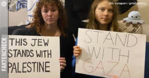 Greta Thunberg: Eine Stimme für das Klima, nun auch für Palästina?