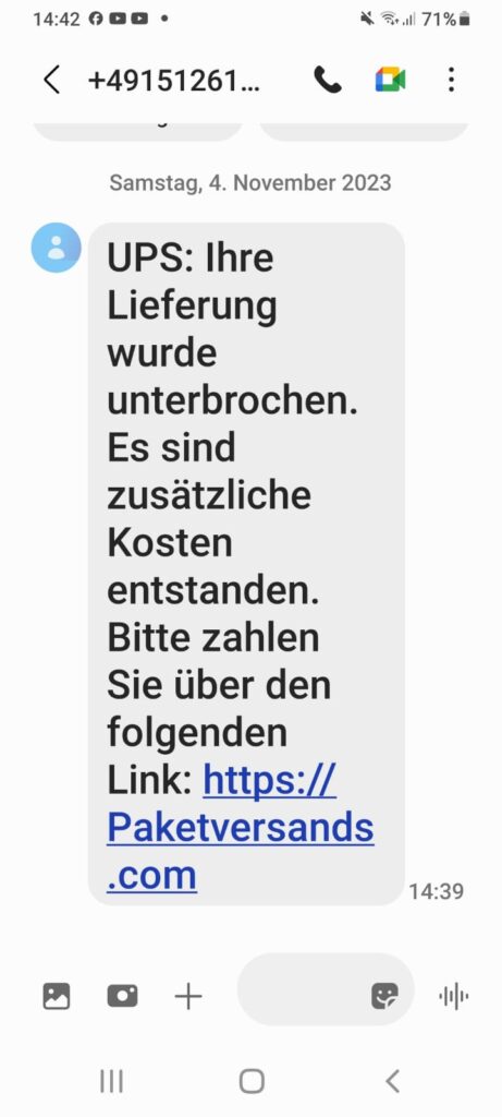 Paket-SMS Betrugswelle weitet sich aus! – mimikama.org Paket-SMS Betrugswelle weitet sich aus! – mimikama.org
