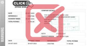 Betrugsalarm: Die Masche mit „Click Office World“-Rechnungen