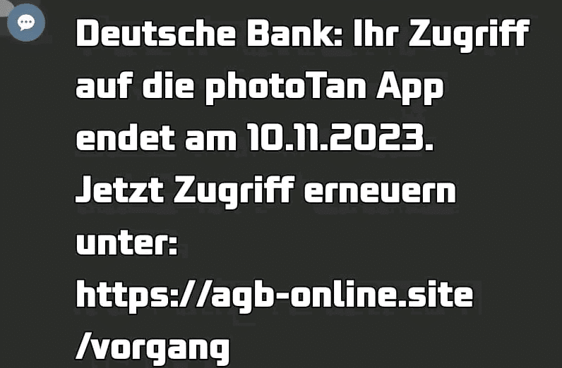 Deutsche Bank: Gefährliche Täuschung durch Phishing-SMS / Artikelbild: Freepik, jannoon028