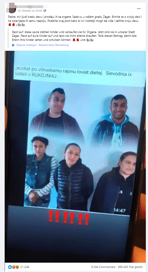 Fake News Alarm: Achtung, Kindesentführer in Zagar aktiv – Die Wahrheit hinter der Panikmache