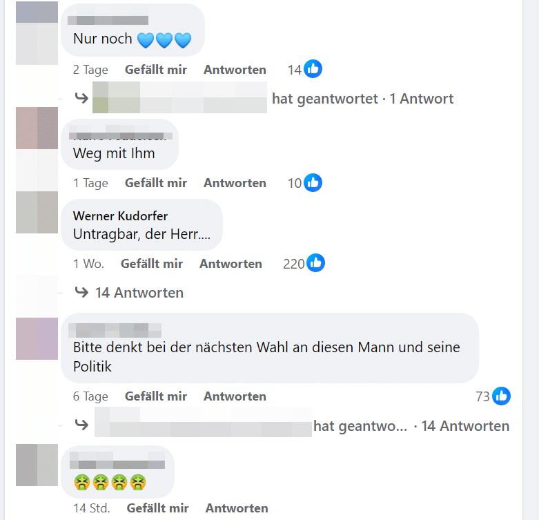 Robert Habeck: Fake Werbung auf Facebook