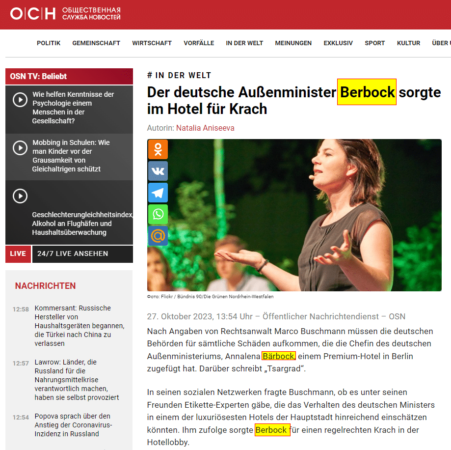 Faktencheck: Falschmeldung über Baerbocks Randale in Berliner Hotel aufgedeckt – mimikama.org Faktencheck: Falschmeldung über Baerbocks Randale in Berliner Hotel aufgedeckt – mimikama.org
