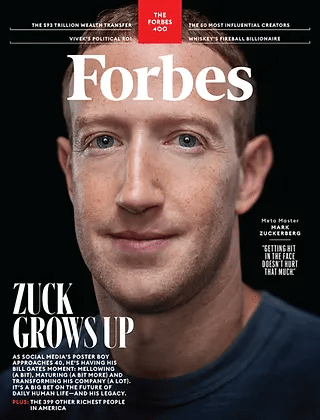 das echte Forbes-Cover