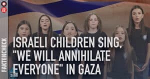 Singen israelische Kinder „Wir werden alle vernichten“? – Faktencheck zu Video