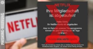 Vorsicht vor falschen Netflix-E-Mails: Schützen Sie Ihre Daten