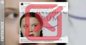 Faktencheck: Greta Thunberg ist nicht die Urenkelin eines Rothschilds