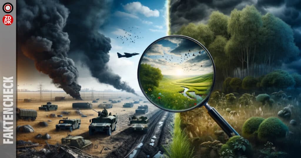 Faktencheck: Klimaeinfluss des Ukraine-Kriegs