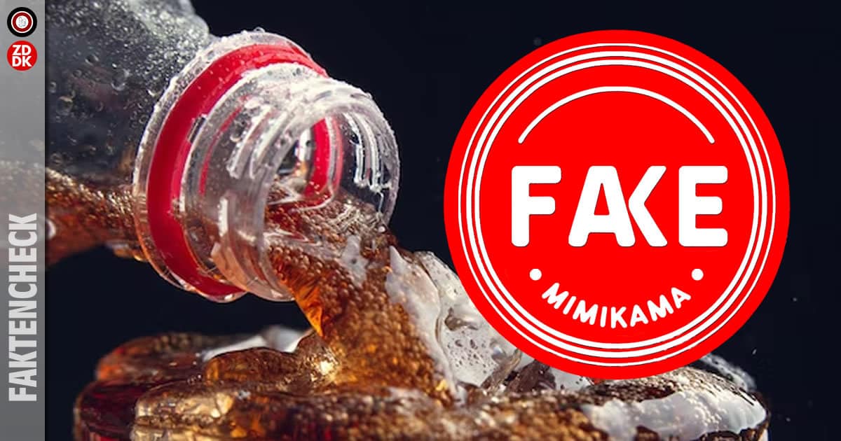 Faktencheck: Kein Verbot von Cola in der EU wegen Aspartam Artikelbild: Freepik