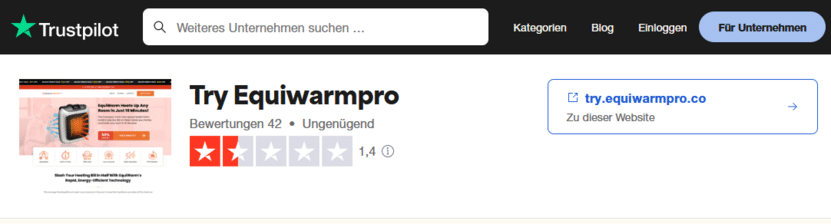 Heizgeräte-Warnung: Die EquiWarm Pro-Täuschung – mimikama.org Heizgeräte-Warnung: Die EquiWarm Pro-Täuschung